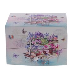 Шкатулка для украшений музыкальная, Д13 Ш10 В9 см