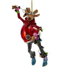 Украшение новогоднее "Олень, L5 W5 H15 см