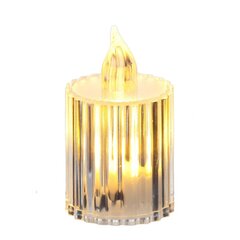 Изделие декоративное "Свеча" (подсветка, 3xLR54) (блок 24шт), D 3.5 см, L3,5 W3,5 H6,5 см