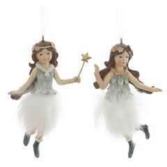 Фигурка декоративная подвесная "Фея", L6,5 W2,5 H11 см, 2в.