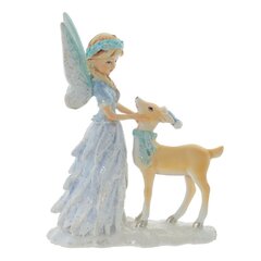 Фигурка декоративная "Фея и олененок", L7,5 W3,5 H10,5 см
