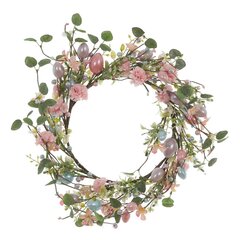 Изделие декоративное "Венок пасхальный", L46 W8 H46 см