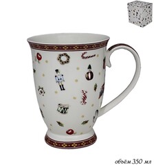 !09 Кружка «Новогодний», фарфор, 350 мл