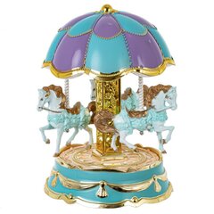 Изделие декоративное "Карусель" (музык., подсветка, 3xДR44), Д12 Ш12 В17,5 см