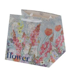 Пакет подарочный S (бумага 250г/м2, блок 10шт), L25 W25 H24 см