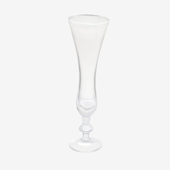 !09 Ваза декоративная-фужер "Фаворитка" 25 см. прозрачная