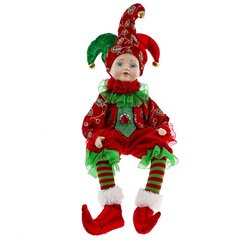 Игрушка набивная  "Клоун" (муз,движ), L15 W13 H45 см (полка 25 см.)