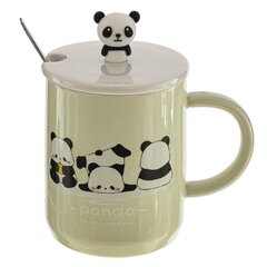 Кружка с крышкой и ложкой, 250 мл, L7,9 W7,9 H10 см