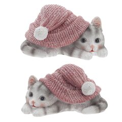 Фигурка декоративная "Котенок", L10 W6,5 H5,5 см, 2в.