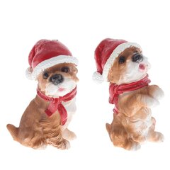 Фигурка декоративная "Собачка", L4 W4 H6,5 см, 2в.