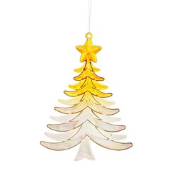 Украшение новогоднее "Елка", L10 W0,7 H13,5 см