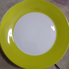 !09 Тарелка подстановочная 27 см. цвет зеленый