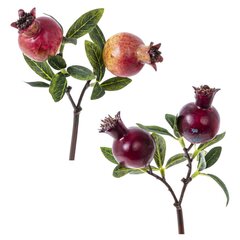 Ветка искусственная "Гранат", L10 W7 H31 см, 2в.