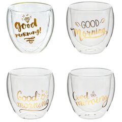 Стакан, 300 мл, L8,5 W8,5 H9 см, дизайн микс