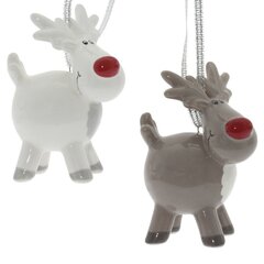 Украшение новогоднее "Олень", L4 W5,5 H8 см, 2в.