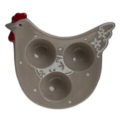 Тарелка для 3-х яиц, L15 W16 H3 см