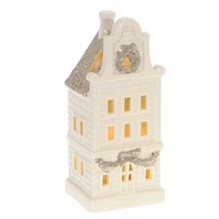 Фигурка декоративная "Домик" с подсветкой (2xLR44), L8,5 W7,5 H19,5 см