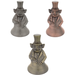 Колокольчик "Свинка", Д4,7 Ш4,7 В8см, 3в