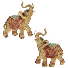Фигурка декоративная "Слон", L17,5 W9 H21,5 см, 1 штука, дизайн микс
