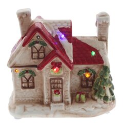 Фигурка декоративная "Домик" с подсветкой и музыкой (АААх3 н/п), L19,5 W12,5 H18,5 см