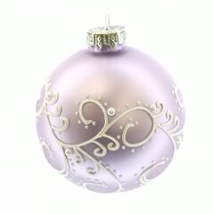 Украшение новогоднее "Шар", D 8 см, L8 W8 H8 см