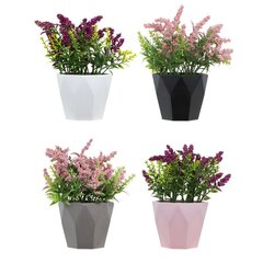 Цветочная композиция, L15 W15 H18 см, 4в.