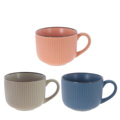 Кружка 600 мл, L14,5 W11 H9 см, цвет микс