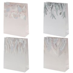 Пакет подарочный (бумага 210г/м2, (блок микс 12шт), L30 W12 H39 см, 4в.