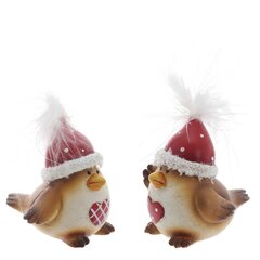 Фигурка декоративная "Птичка",  L4 W6 H7,5 см, 2в.