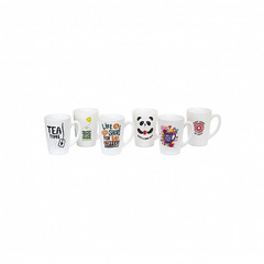 Набор кружек ТИ ЭНД КОФФИ МИКС 6шт 320мл
