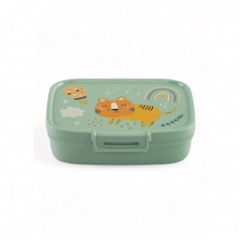 Контейнер пищевой SNAP BOX зеленый 1.3л прямоугольный