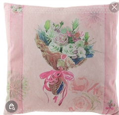 !Подушка декоративная "Букет" 45*45 см.