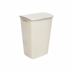 Корзина бельевая MY STYLE кремовая