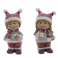 Фигурка декоративная "Дети", L2 W2,5 H6 см, 2в.