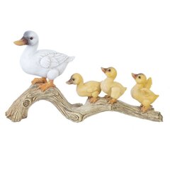 Фигурка декоративная "Утка с утятами", L24 W7 H13,5 см