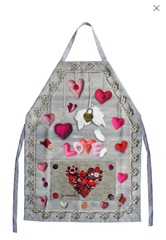 !09 Фартук "Сердечки любви" 54х75,Габардин Gift'n'Home, Италия
