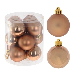 Набор из 12шт Украшение новогоднее "Шар", D 4 см, L9,5 W9,5 H10,5 см