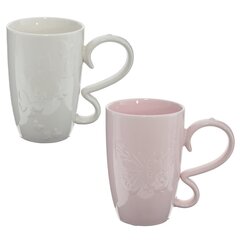 Кружка 400 мл, L13,5 W8 H12 см, цвет микс