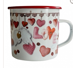 !09 Кружка "Сердечки любви" 570 мл. Великобритания