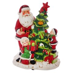 Фигурка декоративная "Санта" с подсветкой (3xААА, н/п), L23 W18 H29 см