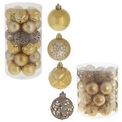 Набор из 30шт Украшение новогоднее Шар "Карнавал красок", D 6 см, L16 W16 H31 см,