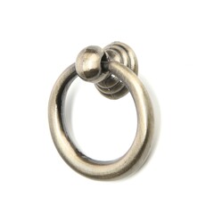 !09 Комплект из 6-ти ручек - Ручка кнопка ТУНДРА РК016AB, цвет бронза