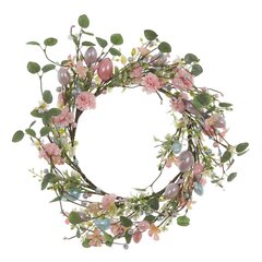 Изделие декоративное "Венок пасхальный", L46 W45 H6 см