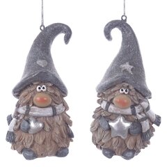 Фигурка декоративная подвесная "Гном",  L5,5 W5 H10 см, 2в.