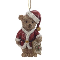 Фигурка декоративная подвесная "Медвежонок", L4,5 W3 H8 см