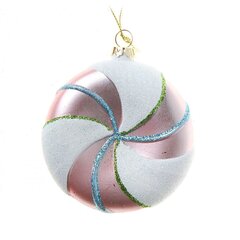 !09 Набор елочных игрушек 2 штуки Леденец "Pink Dreams" d=10 см. цвет розовый