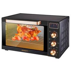 Мини-печь Kraft KF-MO 3506 KGLB 35л 1500Вт черный/золото