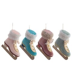 Украшение новогоднее "Коньки", L15,5 W7 H17 см, 4в.