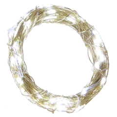 Электрогирлянда (3xAA, 60 бел LED, 1 реж свеч,серебр шнур), L600 W0,1 H0,2 см