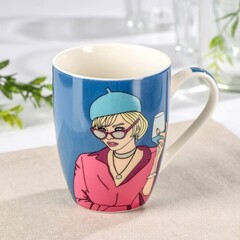 !09 Кружка «Чувство спокойствия», 350 мл, 11,8×8,2×10,5 см